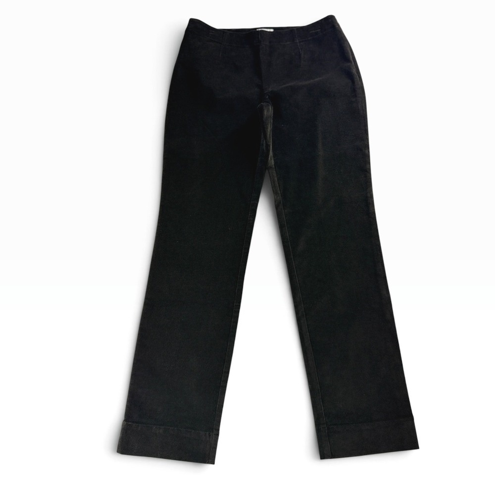 J. Jill Corduroy Pants Walnut Brown Womens 8 Straight Leg Stretch NWT